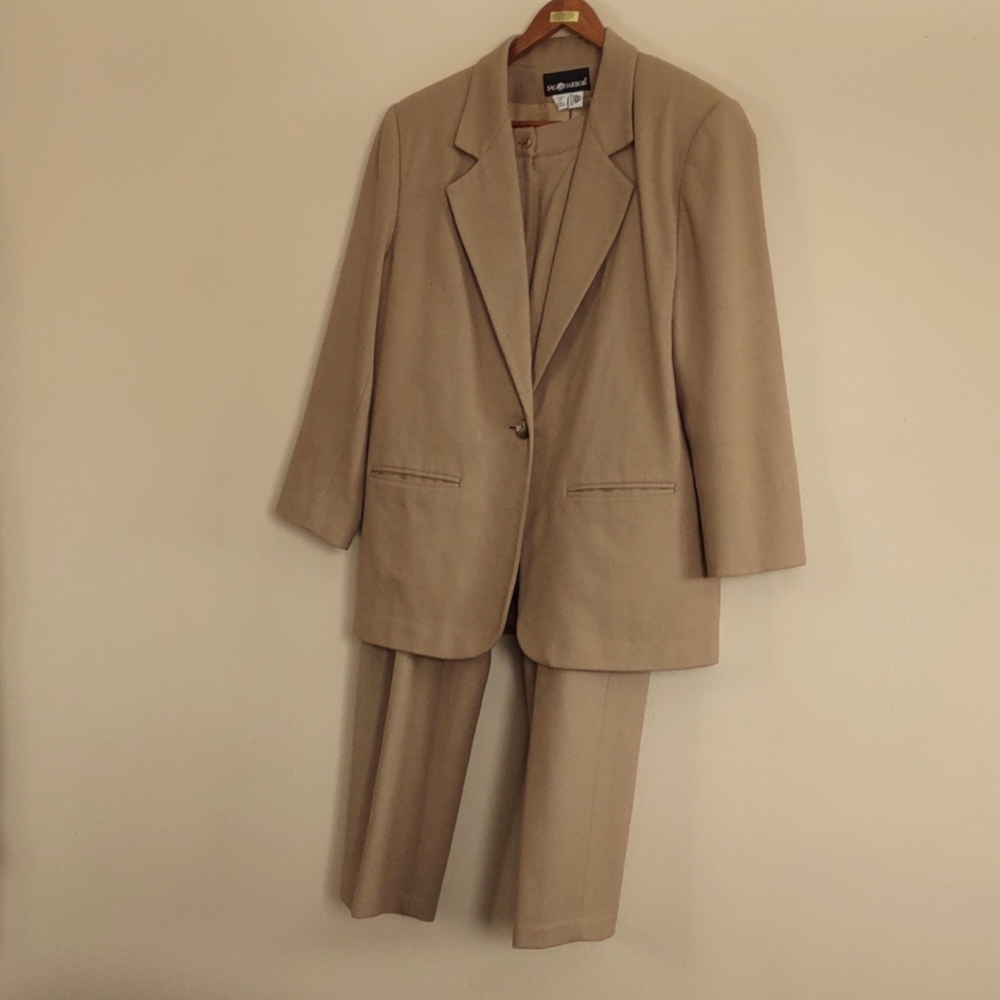 New Wool Pants Suit